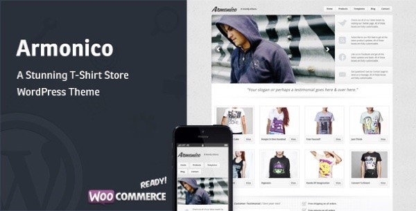 Armonico Theme for WordPress on Theme Forest