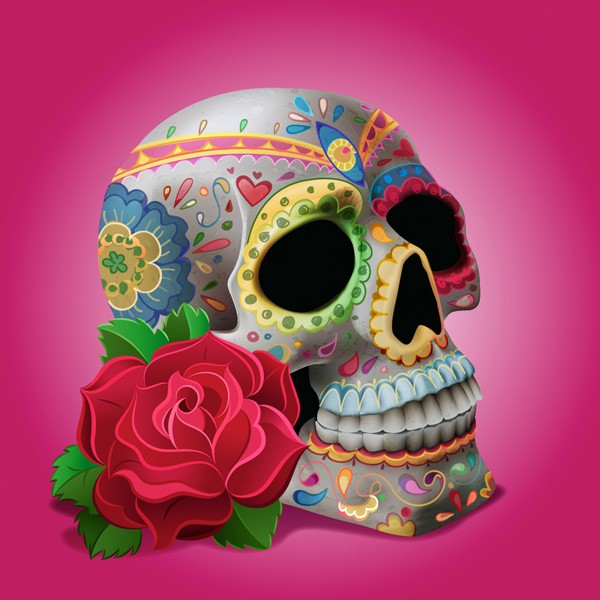 Miss ChatZs Decorated Skull