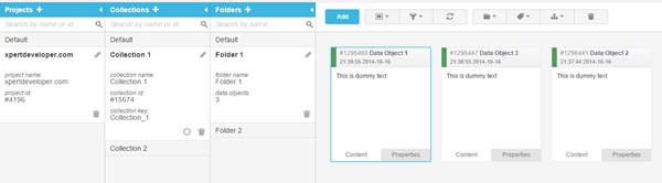 Data Management in Syncano