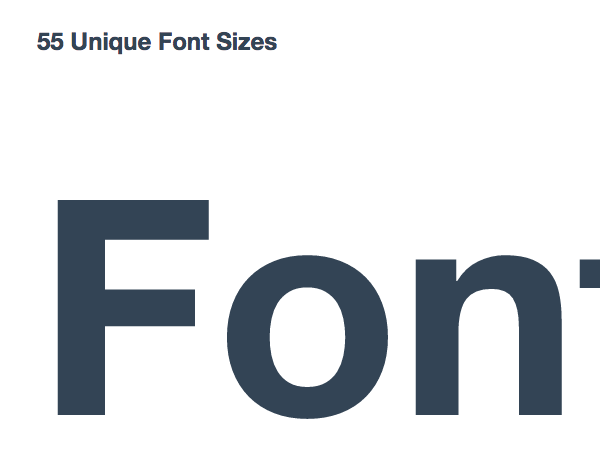 medium font size