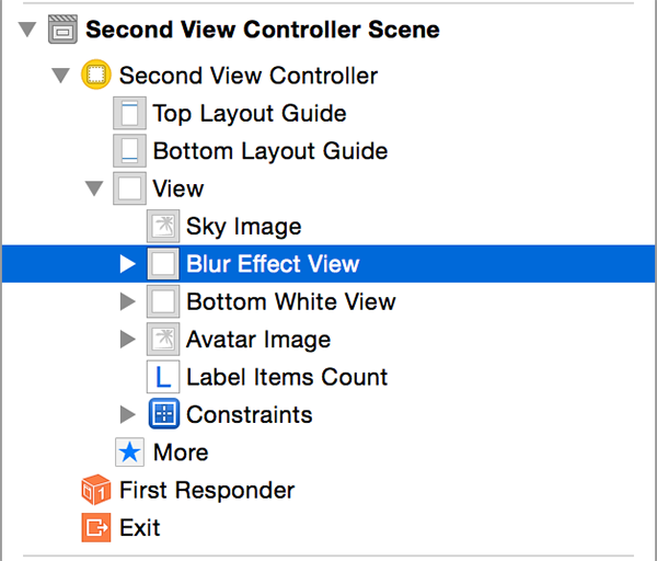 Correct View Order