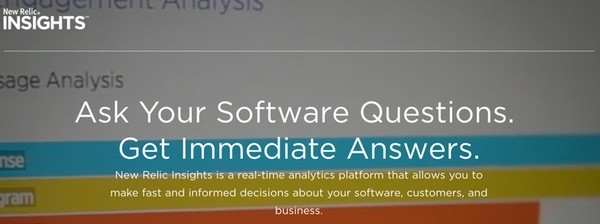 New Relic Insights Ask Your Software Questions Get Answers