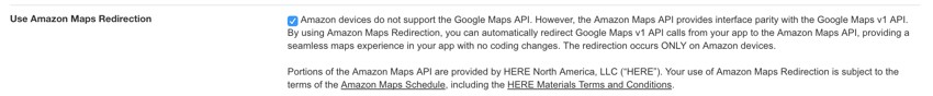 Amazon Appstore - Amazon Maps Redirection