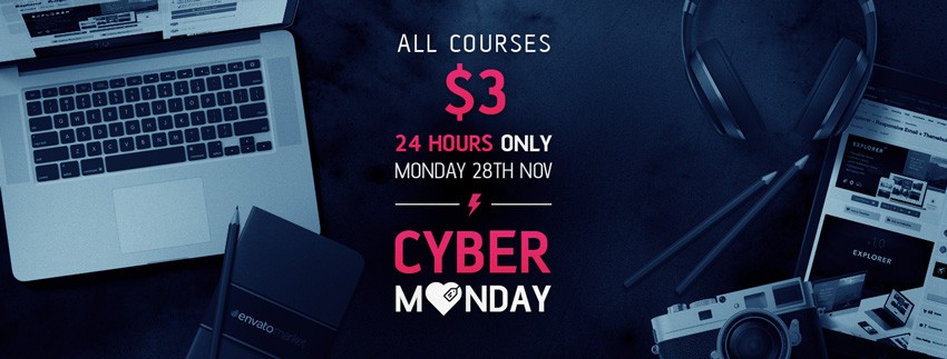 Cyber Monday promotion