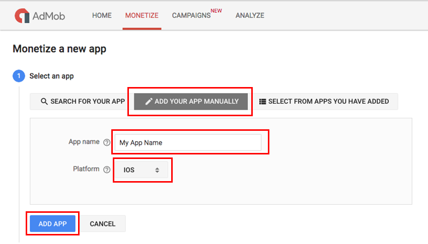 Start monetizing your app