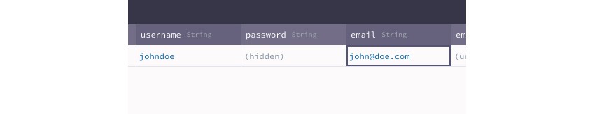 Inserting data in the Parse Dashboard