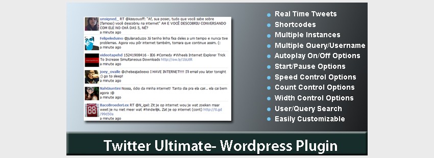 Twitter Ultimate-Wordpress Plugin