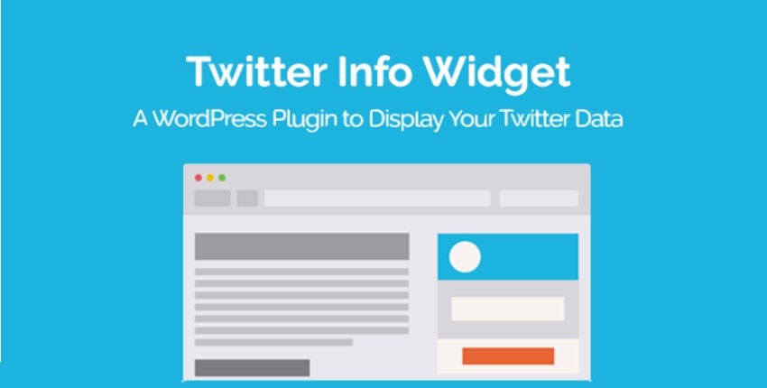 Twitter Info Widget