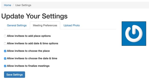 Meeting Planner Invitation - Updating Your Meeting Settings