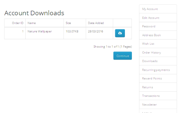 Active Downloads