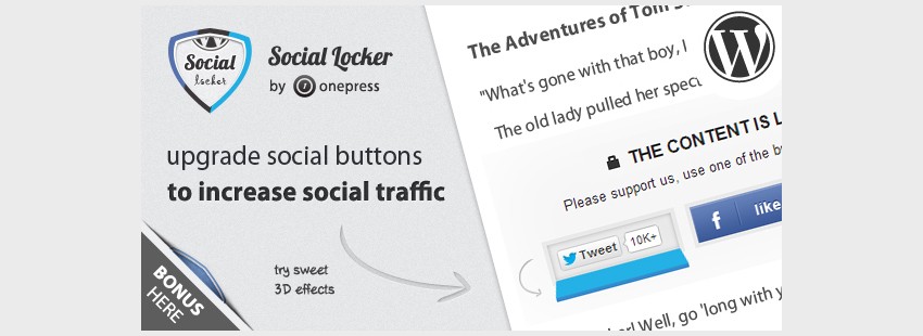 Social Locker for WordPress