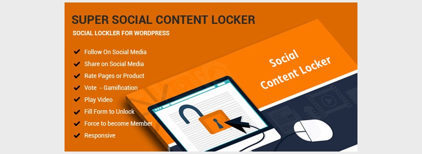 Super Social Content Locker