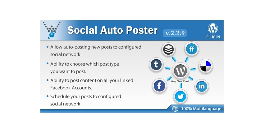 Social Auto Poster - WordPress Plugin