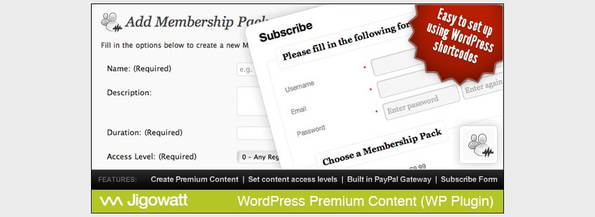 WordPress Premium Content