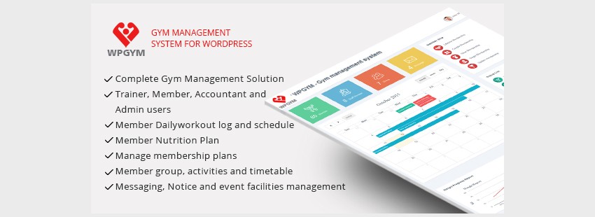 WPGYM - Wordpress Gym Management System