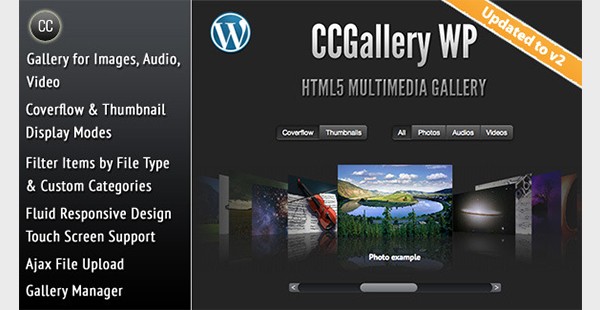 CCGallery - HTML5 Multimedia Gallery