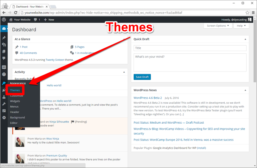 How to Install and Setup a New WordPress WooCommerce Theme