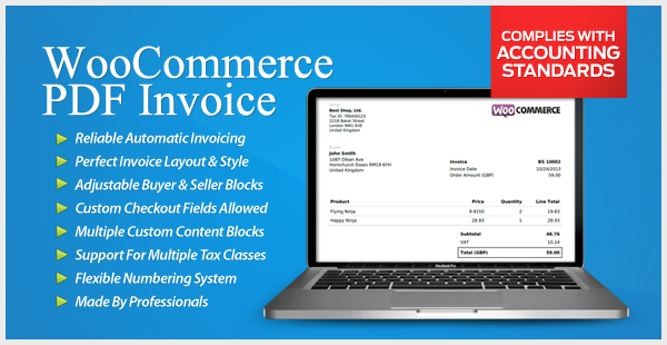 WooCommerce PDF Invoice