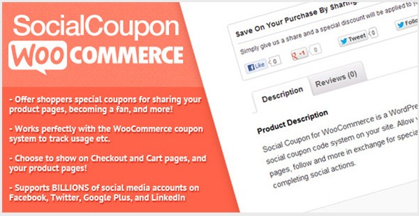 Social Coupon for WordPress