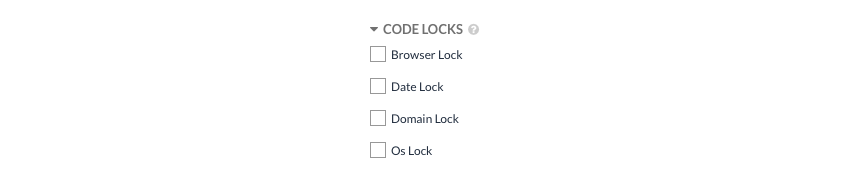 Code Locks