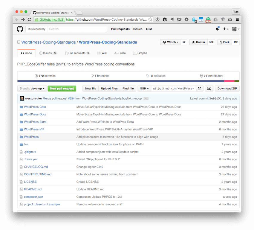 The WordPress Coding Standard Rules