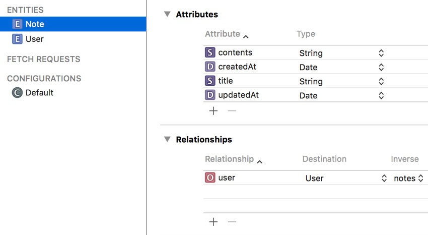 Setting Up the Data Model