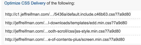 Optimizing PageSpeed - CSS Files from Plugins
