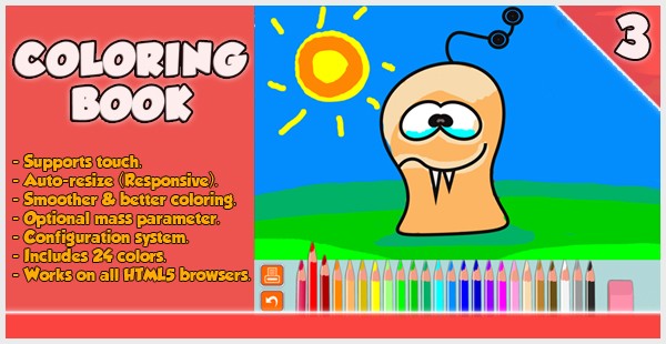 Coloring Book - HTML5 Game