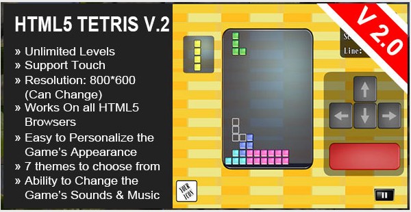 HTML5 Tetris
