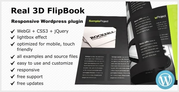 Real 3D FlipBook - WordPress Plugin