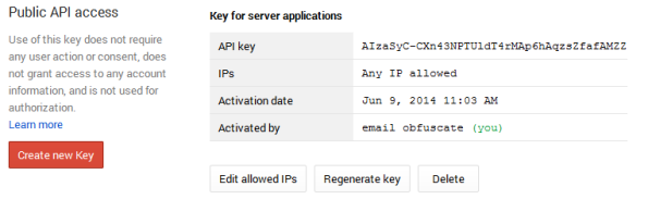 Public API Access