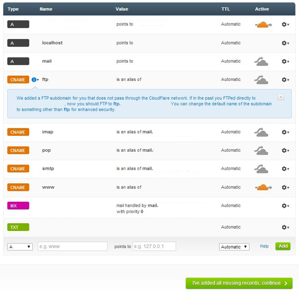 Configuring CloudFlare Part 3
