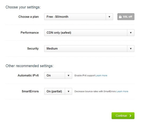 Configuring CloudFlare Part 4