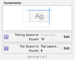 Updated size attributes for percent label