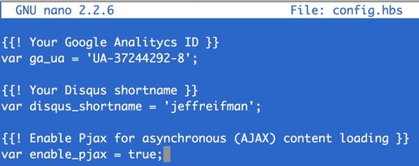 Configure Ghostium Analytics and Disqus