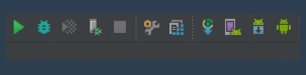 Android Studio Toolbar