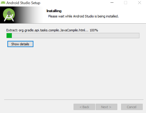 Android Studio Installation