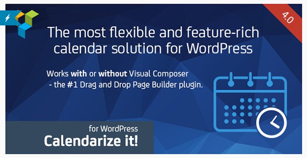 Calendarize it for WordPress