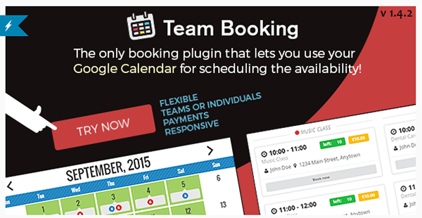 Team Booking - WordPress Booking System