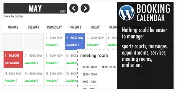 WP Booking Calendar