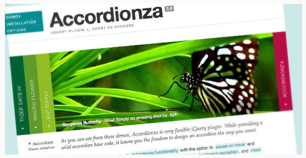 Accordionza - jQuery Plugin 