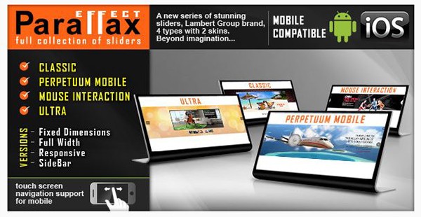 Parallax Slider - Responsive jQuery Plugin