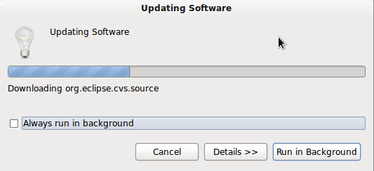 Eclipse Updating