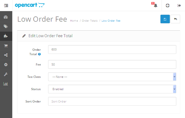 Low Order Fee