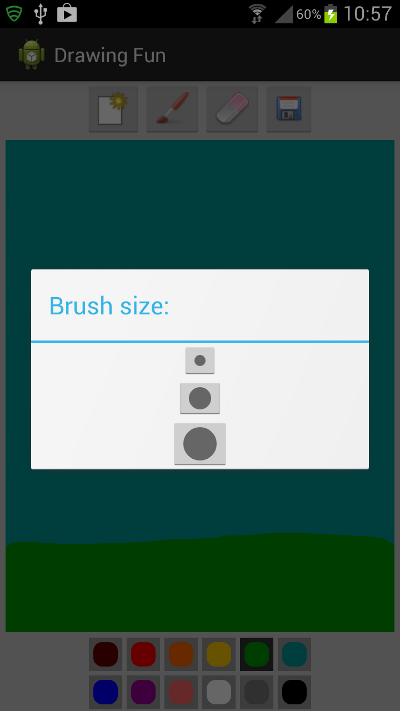 Brush Dialog