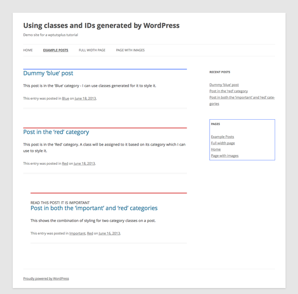 wordpress-generated-classes-IDs-7-styling-widgets