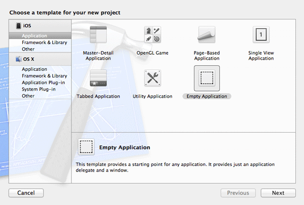 iOS Quick Tip: Managing Configurations With Ease - Choosing a Project Template 