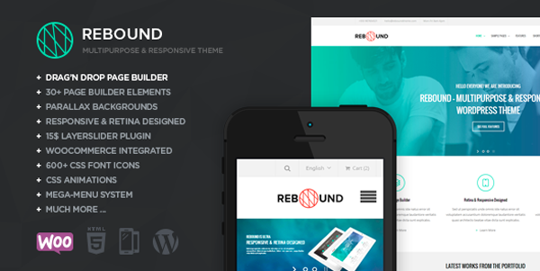 Rebound - Responsive Multipurpose Retina Theme