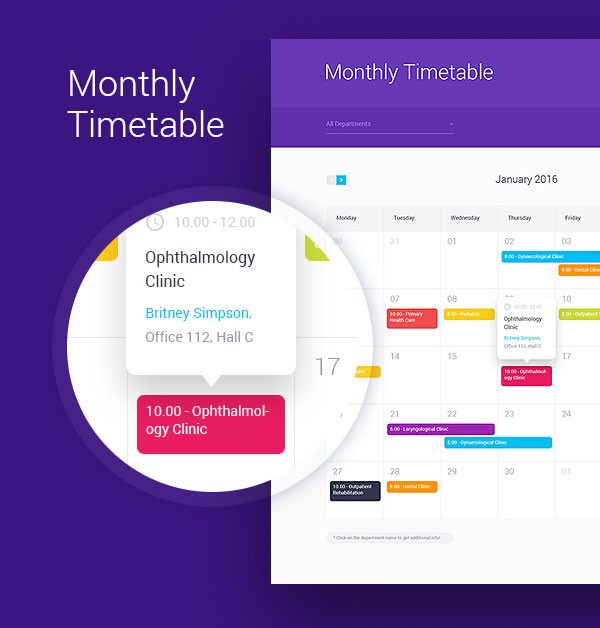 Medical Timetable