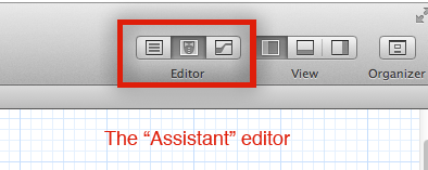 The 'Assistant' editor